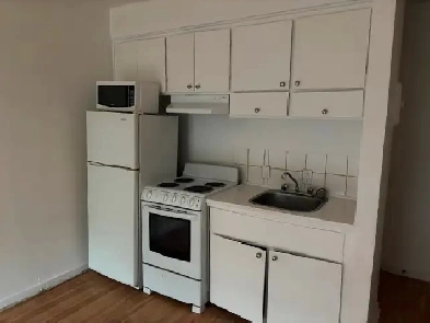 Métro Viau:Grand 2 1/2 avec balcon, électros,internet et parking Image# 1