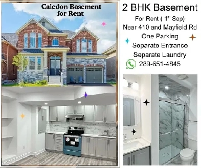 Two-Bedroom Basement Apartment for Rent – Available September 1 Image# 1