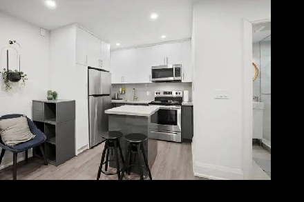 Beautifully Renovated Bachelor Apartment for Rent in Toronto Image# 1