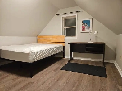 Furnished room, pillowtop queen mattress, downtown - male only Image# 3