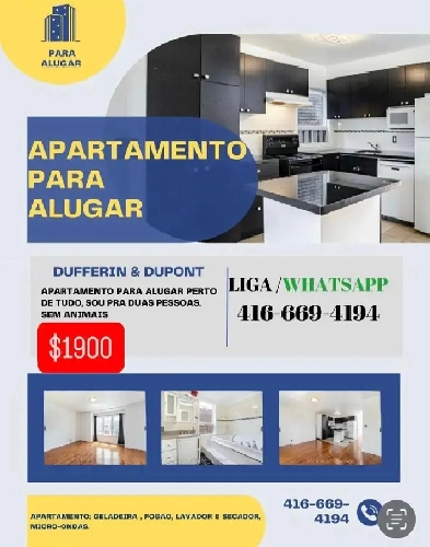 BEAUTIFUL APARTMENT AT DUFFERIN AND DUPONT CLOSE TO EVERYTHING Image# 1