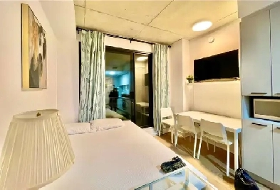 Fr. July11-Aug22-Fully furnished studio nearUQAM -DT Montreal Image# 1