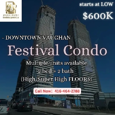 Festival Condo 2 Bed 2 Bath | SW Exposure | From $609K Image# 2
