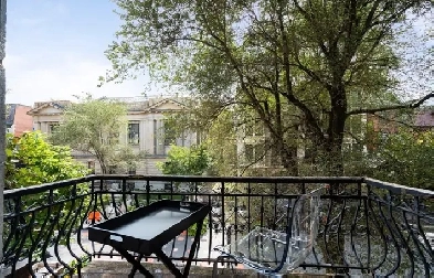 Furnished Studio - Downtown- Balcony Image# 1