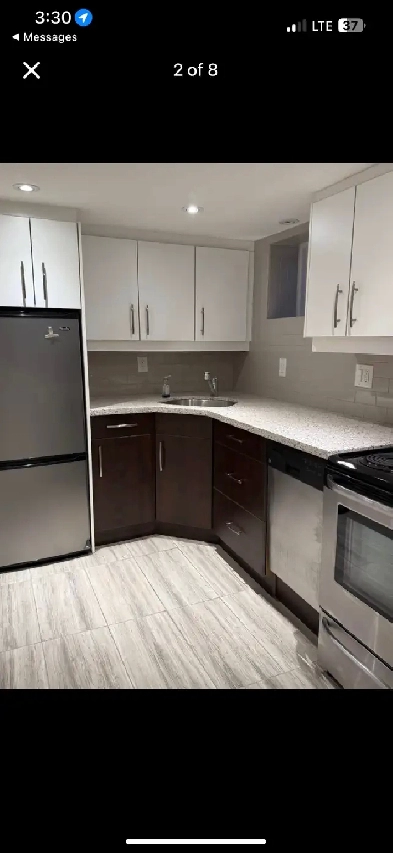 spacious 1 bedroom basement for rent Image# 7
