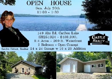 OPEN HOUSE SUNDAY 11-1:30 - CARIBOU LAKE Image# 4