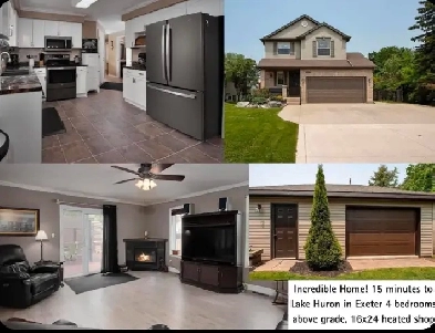 Amazing home, with backyard 16z24 heated shop Image# 2