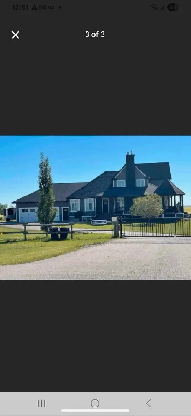 Custom built bungalow on acreage Image# 3