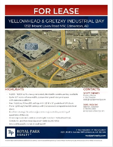 YELLOWHEAD & GRETZKY INDUSTRIAL BAY Image# 3