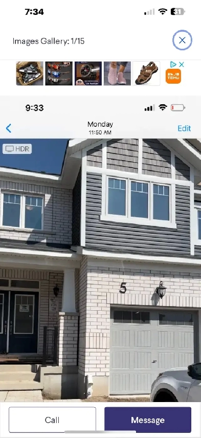 Three bedrooms, 2.5 bath house for rent in Kitchener. Image# 11