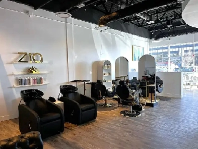 Fully fixtured hair salon for lease in high traffic location Image# 3