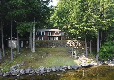COMFORTABLE  AND PRIVATE TURN-KEY READY KASHAGAWIGAMOG LAKE HOME Image# 8