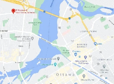 Very nice two bedroom apartment downtown Hull steps from Ottawa Image# 1