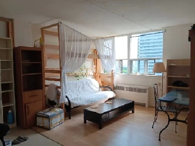 Sept 1st,  FULL 1BR Apartment FURNISHED Sublease DOWNTOWN Subway Image# 1