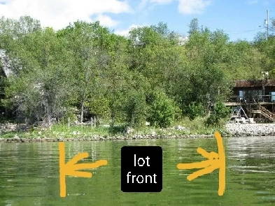 CROOKED LAKE TITLED LAKEFRONT LOT Image# 1