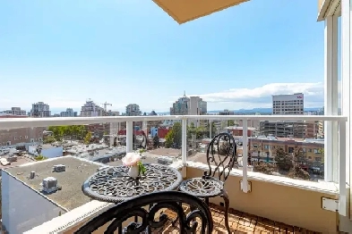 Furnished 1 bedroom and den in Downtown Victoria Image# 1