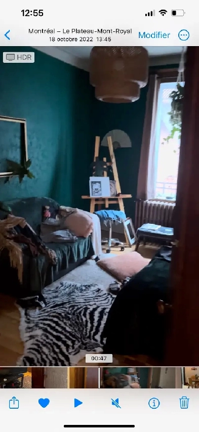 chambre à louer à partir du 1aout-plateau 1min metro laurier Image# 1