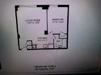 Sep 1st, DOWNTOWN SUbway SUBLEASE Apartment 1BR FURNISHED 8mth Image# 3