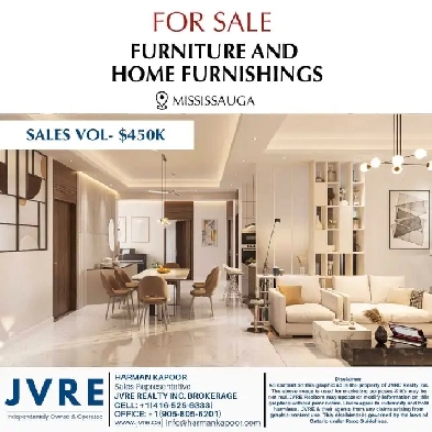 Home Furnishing Business For Sale in Mississauga Image# 1