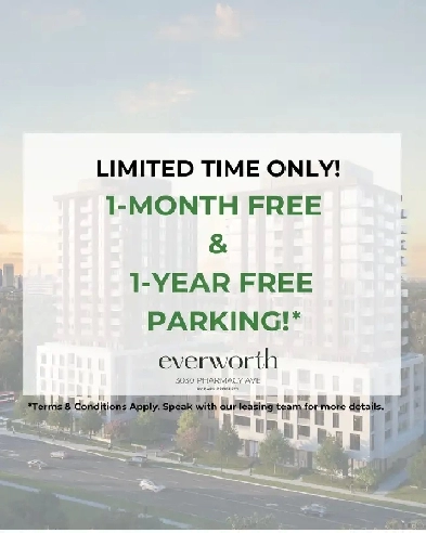 Everworth - 3030 Pharmacy Avenue - 1 Bedroom   Den Apartment for Image# 5