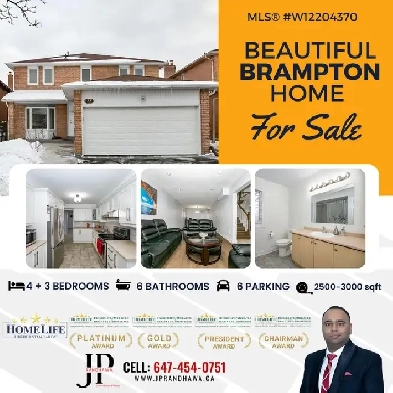Move-In Ready 4 3 Bedroom Home with In-Law Suite – Brampton Image# 7