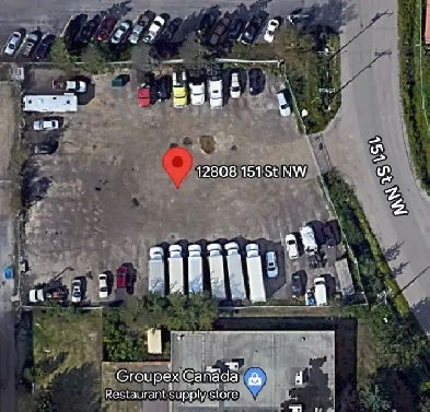 Truck & Trailer Parking Available – 12808 151 St NW Edmonton AB Image# 1