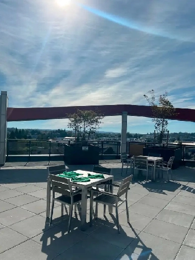 Top Floor Corner Unit | 1 Bed   Large Den | 862 Sq ft Image# 7