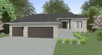 3bdr 2bth Custom-Built Bungalow w/ Triple Att Garage! Image# 1