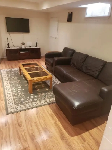 ONE BEDROOM attached bathroom BASEMENT for RENT. Image# 5
