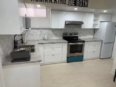 ✨ Stylish Walkout Basement Apartment | 2 Bed   Den | Fully Furni Image# 1