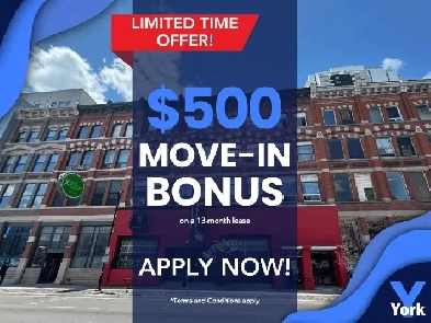 ALL INCLUSIVE - Spacious Two Bedroom Apartment Downtown! Image# 1