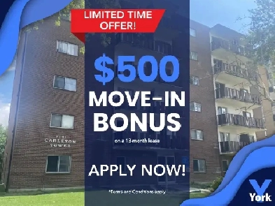One Bedroom Apartment - Heat Included - University Ave Image# 2