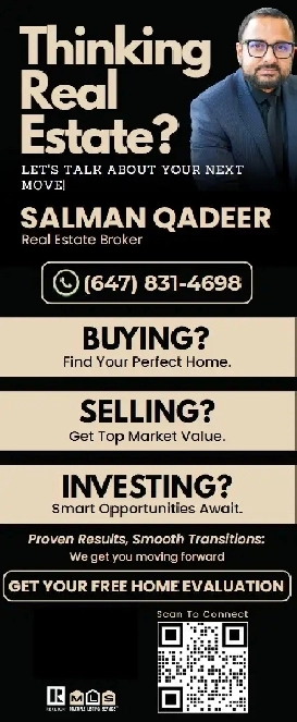Buy Sell or Invest in Real Estate, Call 647-831-4698 Image# 1