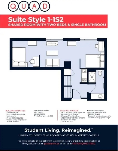 Bedroom for Rent - York University Image# 1