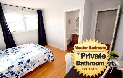 Bedroom with attached Private Bathroom- 1 month minimum Image# 6