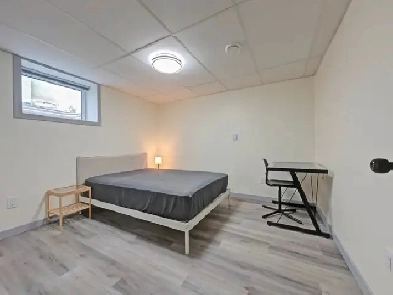 Modern Bedroom for Rent in Newly Developed Basement Image# 1