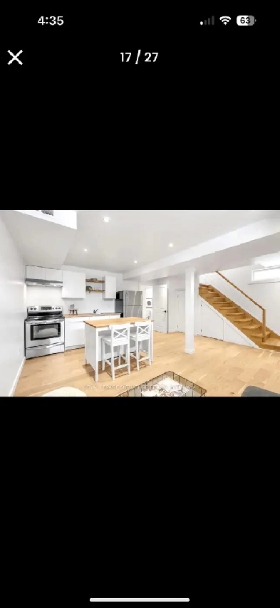Basement for rent - Kipling/Lakeshore (Across the street from Image# 1