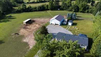 Modern Country Retreat with Workshop, Pastures & In-Law Suite Image# 1