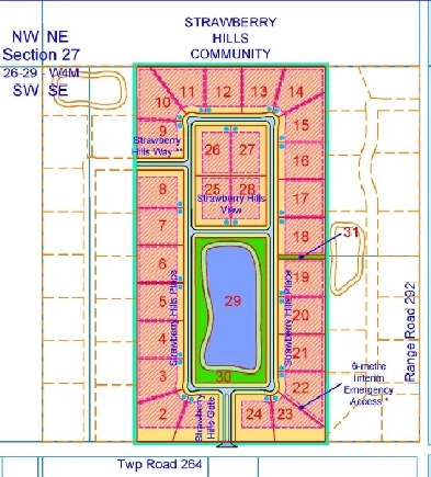 2 ACRES FULLY SERVICED LOTS FOR SALE IN BALZAC Image# 1