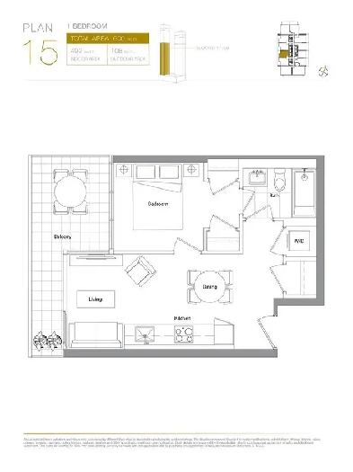 Canada House 1-Bed Assignment in DT! West Lakeview Image# 1