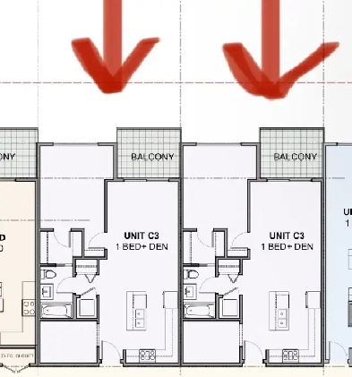 1 bedroom   1 den room Image# 1