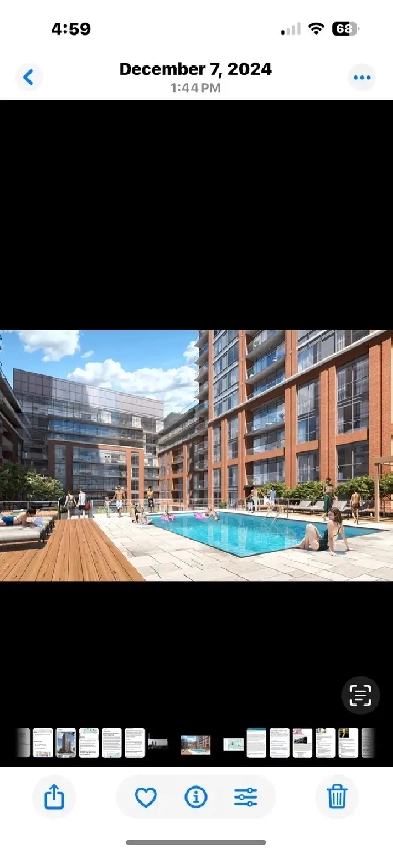Condo Warden & Sheppard 1 bed  Den, Pinnacle East Image# 5