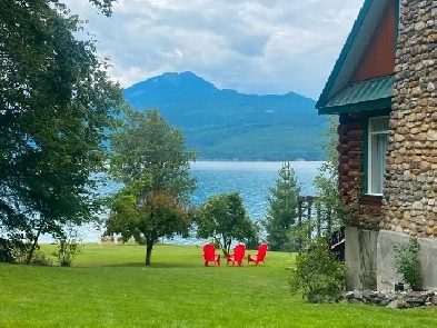 Lakefront Acreage with Income Suite & Shop – Nakusp, BC Image# 1