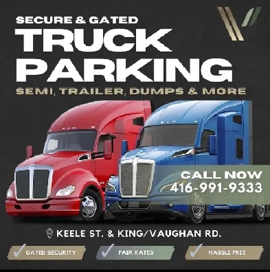 PRKING SPOTS  AVAILABLE Trucks Trailers Storage Secured  Gate Image# 1