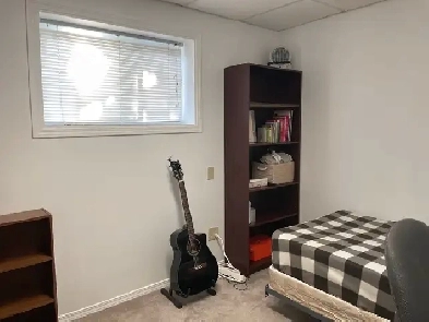 A fully furnished Small Bright bachelor suite, Private entrance. Image# 1