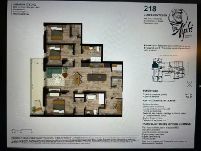 Cession de bail condo 5 1/2   avec droit aux animaux Image# 3