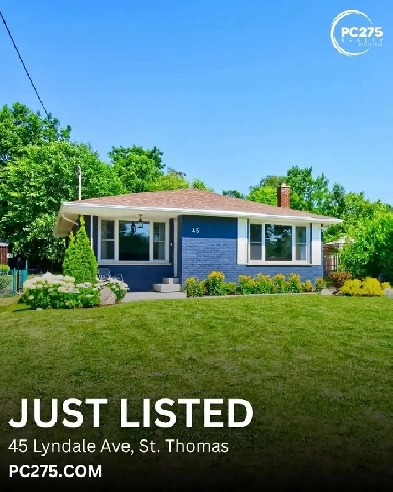 45 Lyndale Ave, St. Thomas - Just Listed with PC275 Realty Image# 1