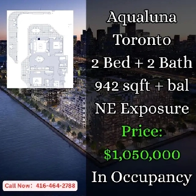 Aqualuna Waterfront Condos | From $1,050,000 | In OccupancyAqual