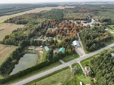 Ste-Sophie-de-Lévrard : Camping de 199 sites, maison intergén., Image# 2