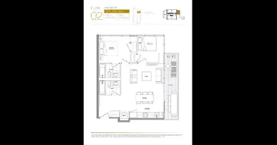 ️ Concord Canada House | 2 Bed   2 Bath | 60  Floor! Image# 1